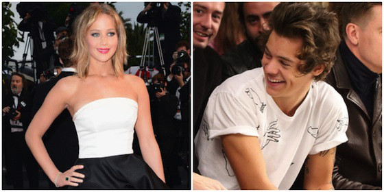 Jennifer Lawrence, Harry Styles Jennifer Lawrence, Harry Styles